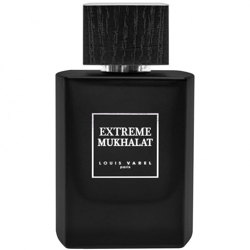 Extreme Mukhalat Eau de Parfum 100ml från Louis Varel – en unisexdoft med orientaliska och kryddiga noter för styrka och sensualitet.