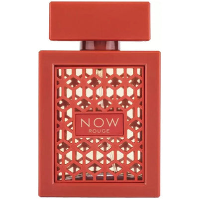 Now Rouge Eau de Parfum 100ml från Rave - en sensuell, elegant doft med djupa noter för den självsäkra och stilmedvetna.