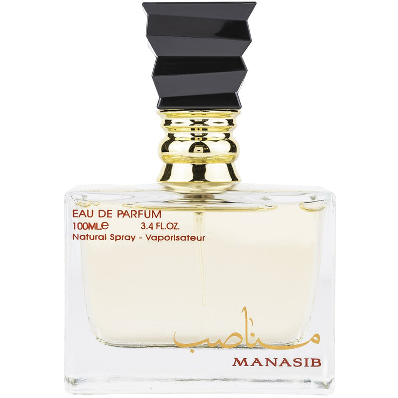 MANASIB Eau de Parfum 100ml från Ard Al Zaafaran - en elegant och förtrollande doft med blommiga och orientaliska noter.