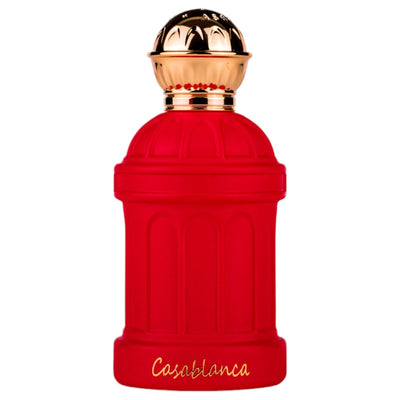 Casablanca Eau de Parfum 100ml från Maison Asrar – en elegant och förförisk doft för den moderna, självsäkra kvinnan.