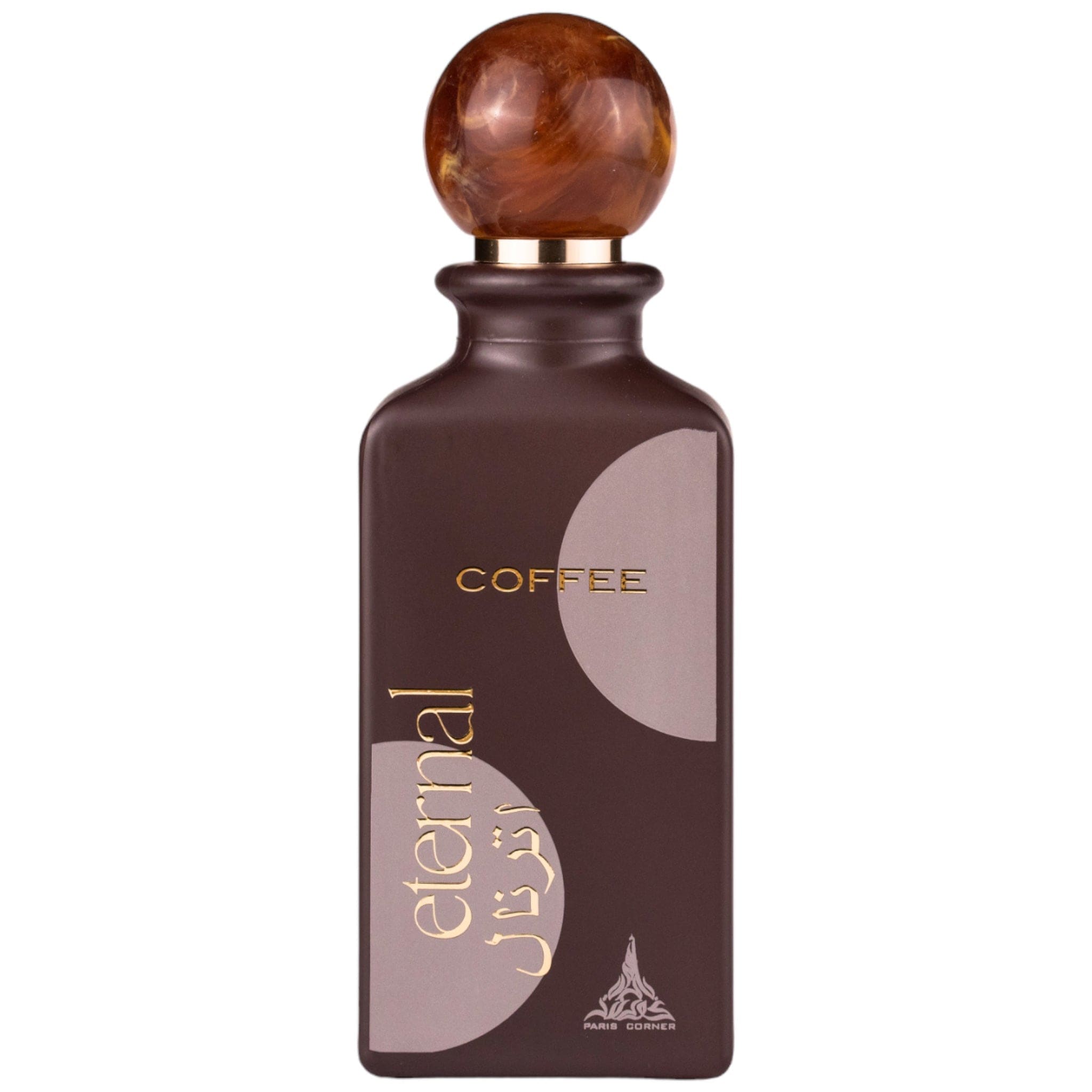 Eternal Coffee Eau de Parfum 85ml från Paris Corner - en förförisk unisexdoft med noter av kaffe, kryddor och trä.