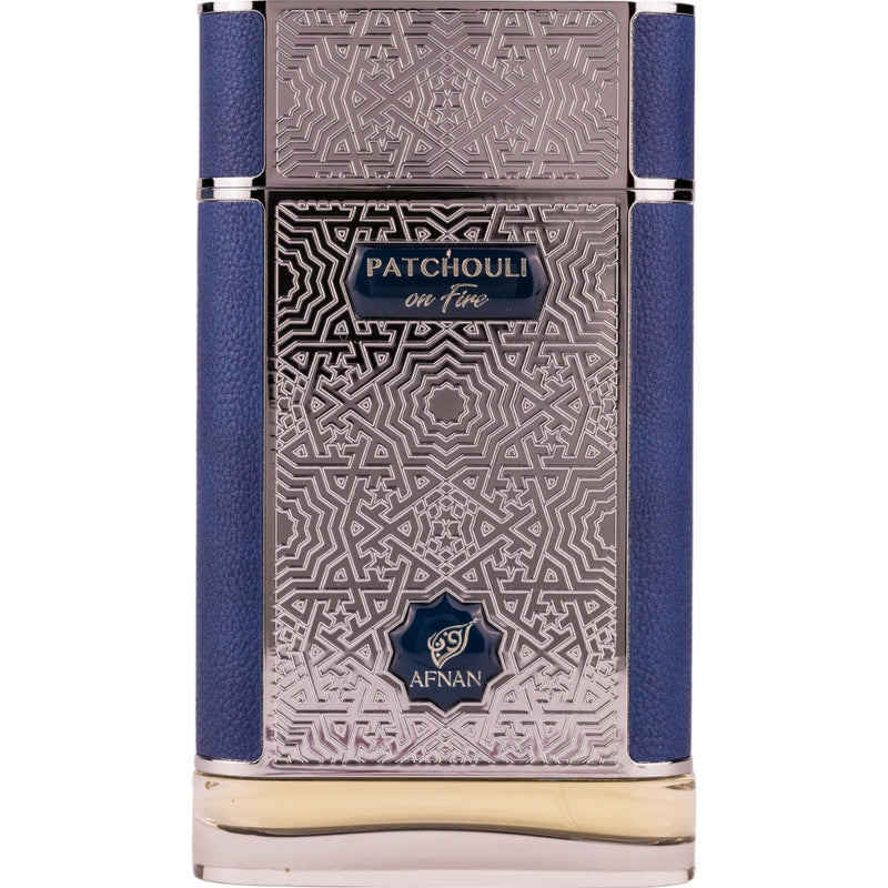 Patchouli on Fire Eau de Parfum 80ml från Afnan: en djärv unisexdoft med kryddiga och träiga noter för en sofistikerad stil.