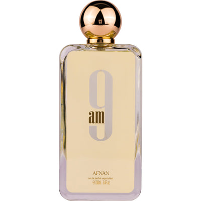 9 AM Eau de Parfum 100ml – en fräsch och energigivande doft för män, perfekt för dagligt bruk och speciella tillfällen. Fyller din dag med självsäkerhet.