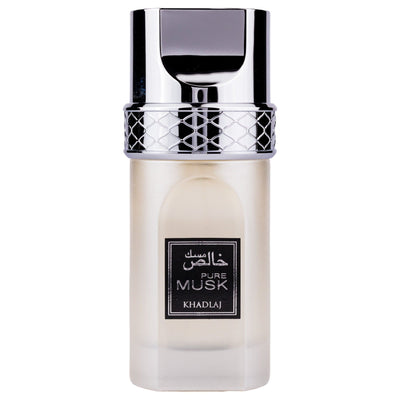Pure Musk EDP 100ml från Khadlaj – en elegant unisexparfym med mjuka musknoter som skapar en tidlös och förförisk doft.