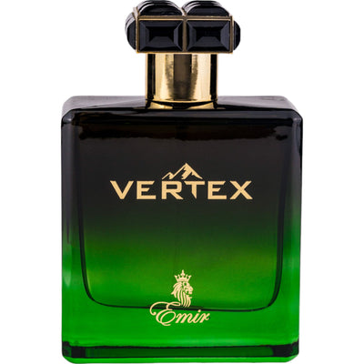 Vertex Eau de Parfum 100ml - en fräsch och elegant doft som förenar blommiga och träiga noter för en kvarstående och förförisk upplevelse.