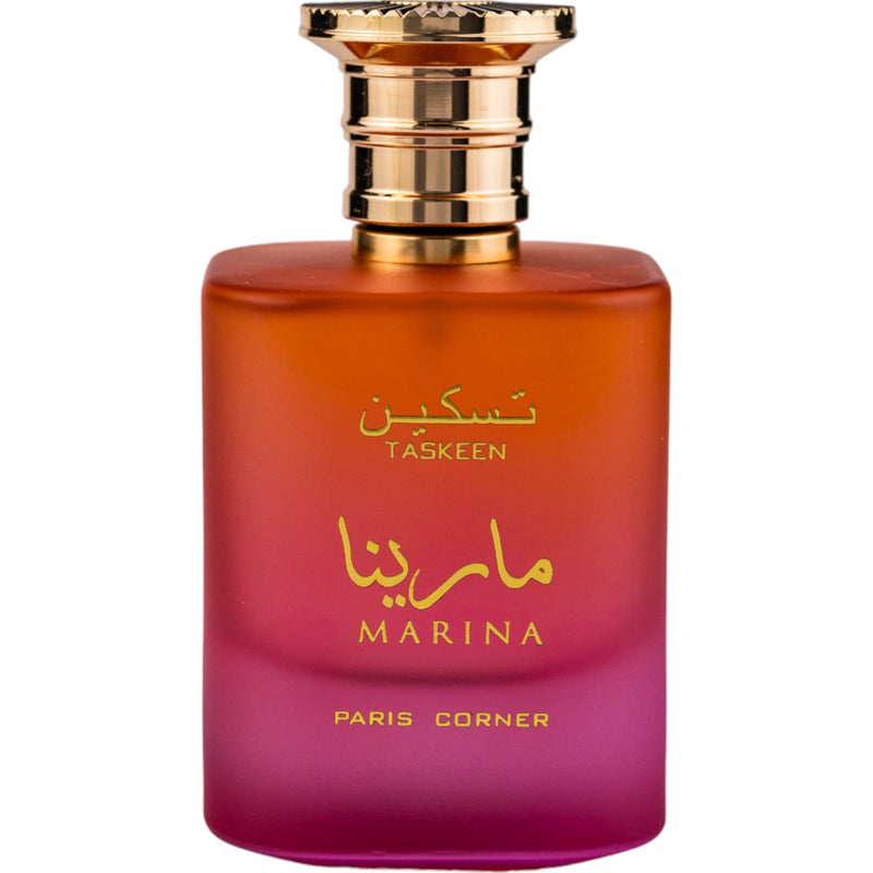 Taskeen Marina Eau de Parfum 100ml från Paris Corner - en lyxig och elegant doft med fräscha blommiga och sensuella noter.