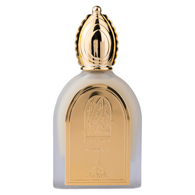 Misty Dawn EDP 100ml från Paris Corner - en unisexdoft med fräscha blommor, sensuell mysk och mjuka tränoter.