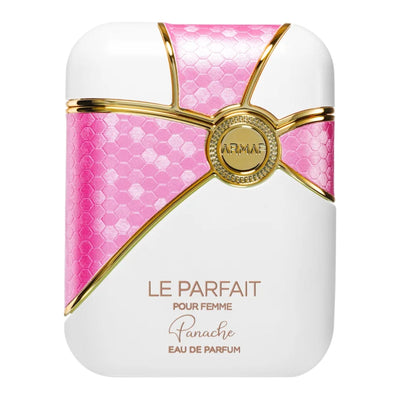 Le Parfait pour Femme Panache Eau de Parfum 100ml från Armaf – en feminin doft med friska fruktnoter och blommig elegans.