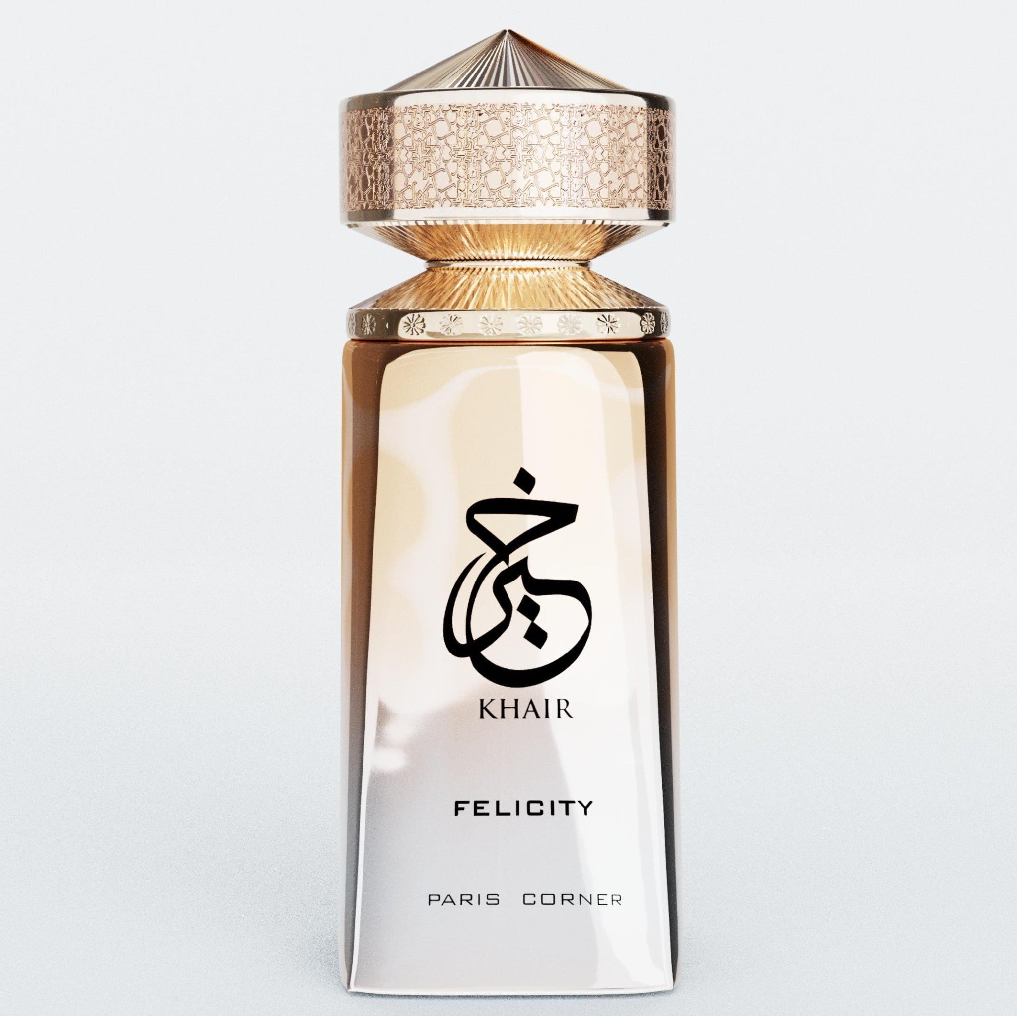 Khair Felicity EDP 100ml från Paris Corner – en förförisk doft med blommiga och orientaliska noter för den moderna, självsäkra kvinnan.