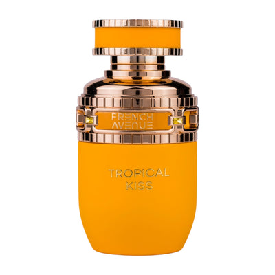 Tropical Kiss Eau de Parfum 80ml från French Avenue: En fruktig och blommig doft som för tankarna till paradisets värme och glädje.