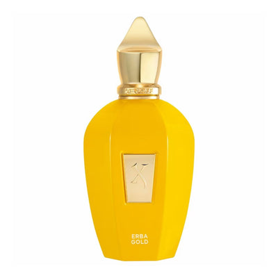 Erba Gold Eau de Parfum 100ml från Xerjoff utstrålar lyx med sin friska, blomstrande doft och eleganta flaska. En doft av glädje.