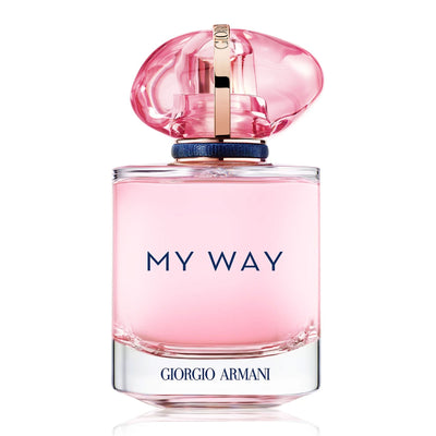 My Way Nectar Eau de Parfum från Giorgio Armani, en sensuell och blommig doft i en elegant flaska, för den självsäkra kvinnan.
