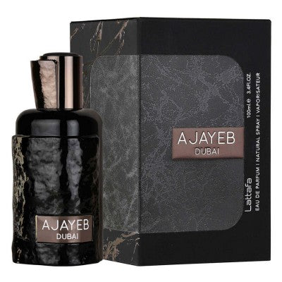 Ajayeb Dubai Eau de Parfum 100ml – en lyxig doft med exotiska noter, perfekt för att förhöja din personliga stil och lämna ett bestående intryck.