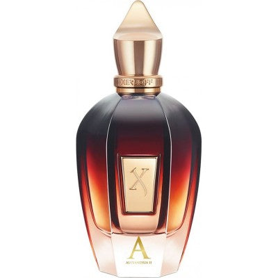 Alexandria II Eau de Parfum 50ml från Xerjoff är en lyxig doft med djupa, rika noter av trä och kryddor som väcker känslor av elegans.