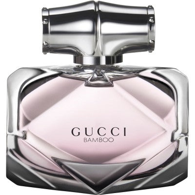 Gucci Bamboo Eau de Parfum 75ml: Elegant, feminin doft med citrusnoter, blommor och sensuella baser för den moderna kvinnan.