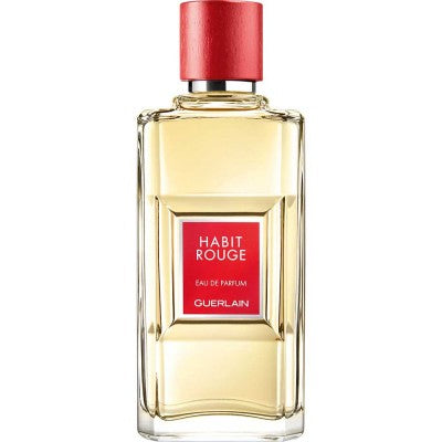 Habit Rouge Eau de Parfum 100ml: En tidlös doft med en perfekt balanserad blandning av citrus, läder och kryddor, idealisk för den stilmedvetna mannen.