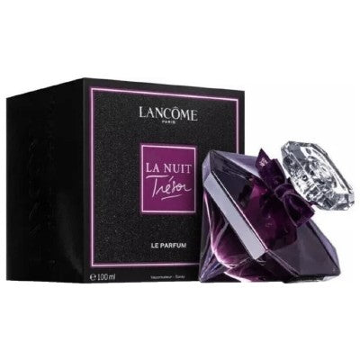 La Nuit Tresor le Parfum Eau de Parfum 100ml erbjuder en sensuell doft med noter av vanilj och ros, perfekt för romantiska kvällar och speciella tillfällen.
