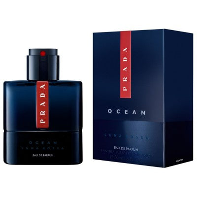 Prada Luna Rossa Ocean Eau de Parfum 50ml: En modern, maskulin doft med friska toppnoter och djupa, sensuella baser.