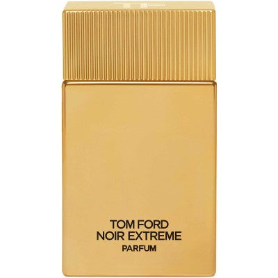 Tom Ford Noir Extreme Parfum, 100ml, erbjuder en sensuell och kryddig doft med inslag av mandel och saffran, perfekt för spännande kvällar.