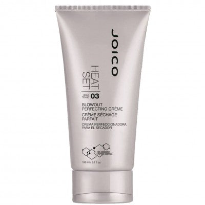 Joico Style & Finish Heat Set Blowout Perfecting Creme 150ml: Värmeskyddande stylingkräm för frizzfritt, glansigt hår.
