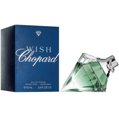 Chopard Wish Eau de Parfum 75ml: En elegant doft av lyx, blommor och vanilj, perfekt för romantiska tillfällen och daglig användning.